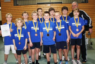 Bronzemedaillen im Zweifelderball (Bild vergrößern)
