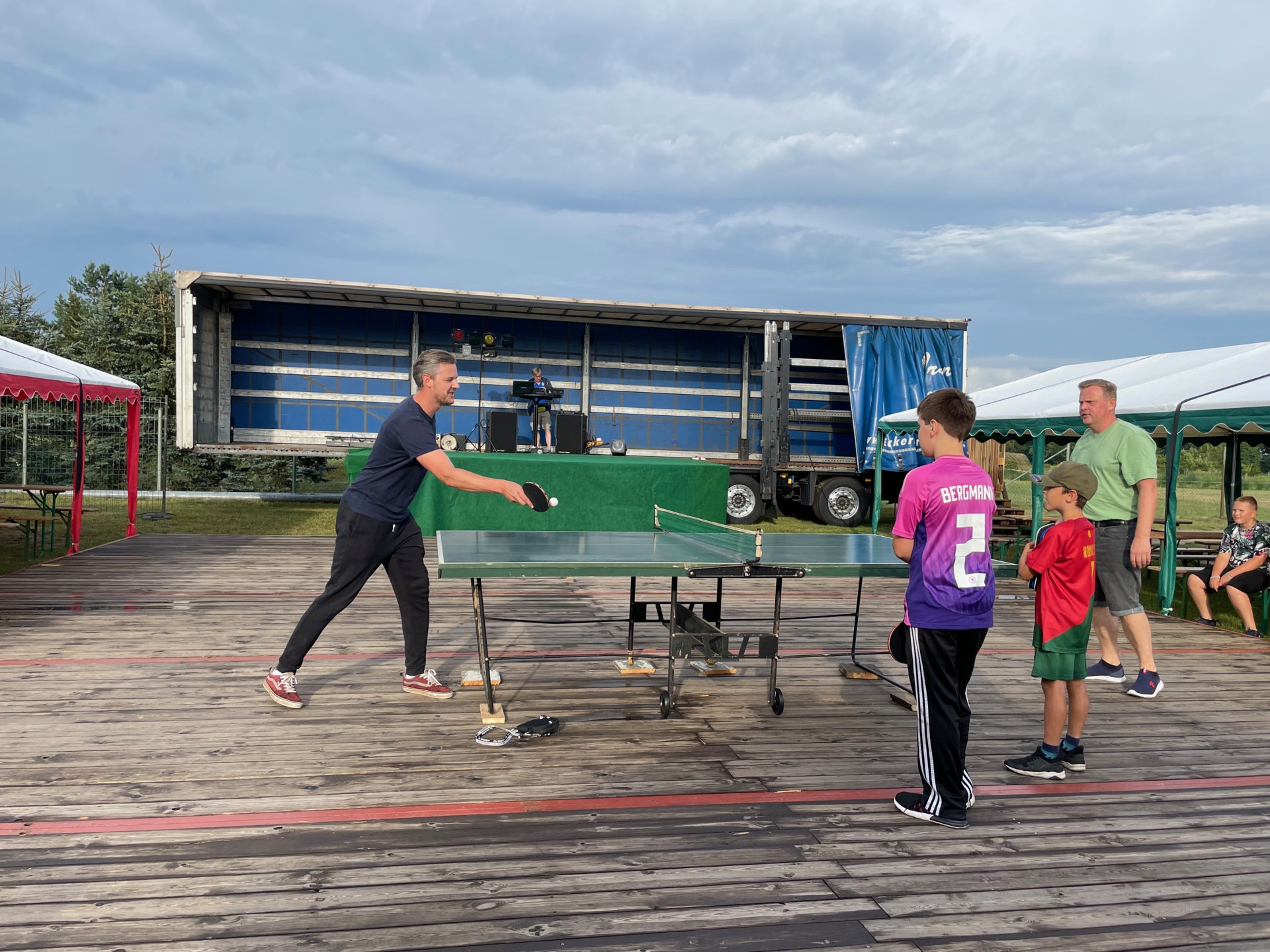 Vorrunde Tischtennis-Turnier 