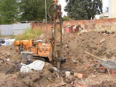 Sanierungsmaßnahme in Jüterbog (Bild vergr&ouml;&szlig;ern)