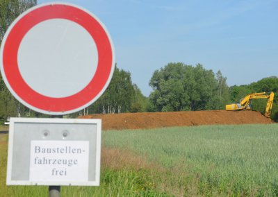 Annahütte: Straßensperrung wegen Schlammabfuhr 