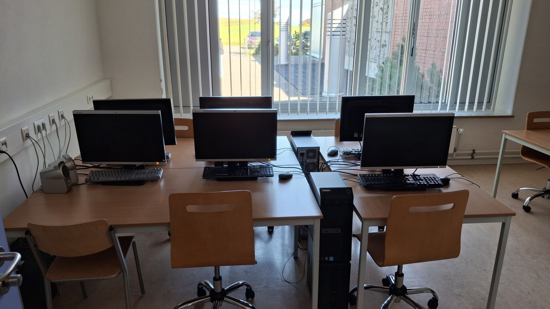 Hell, sauber, funktionell: Die frisch sanierten Unterrichtsräume der Öömrang Skuul (Foto: AmtFA Andreas Hansen)