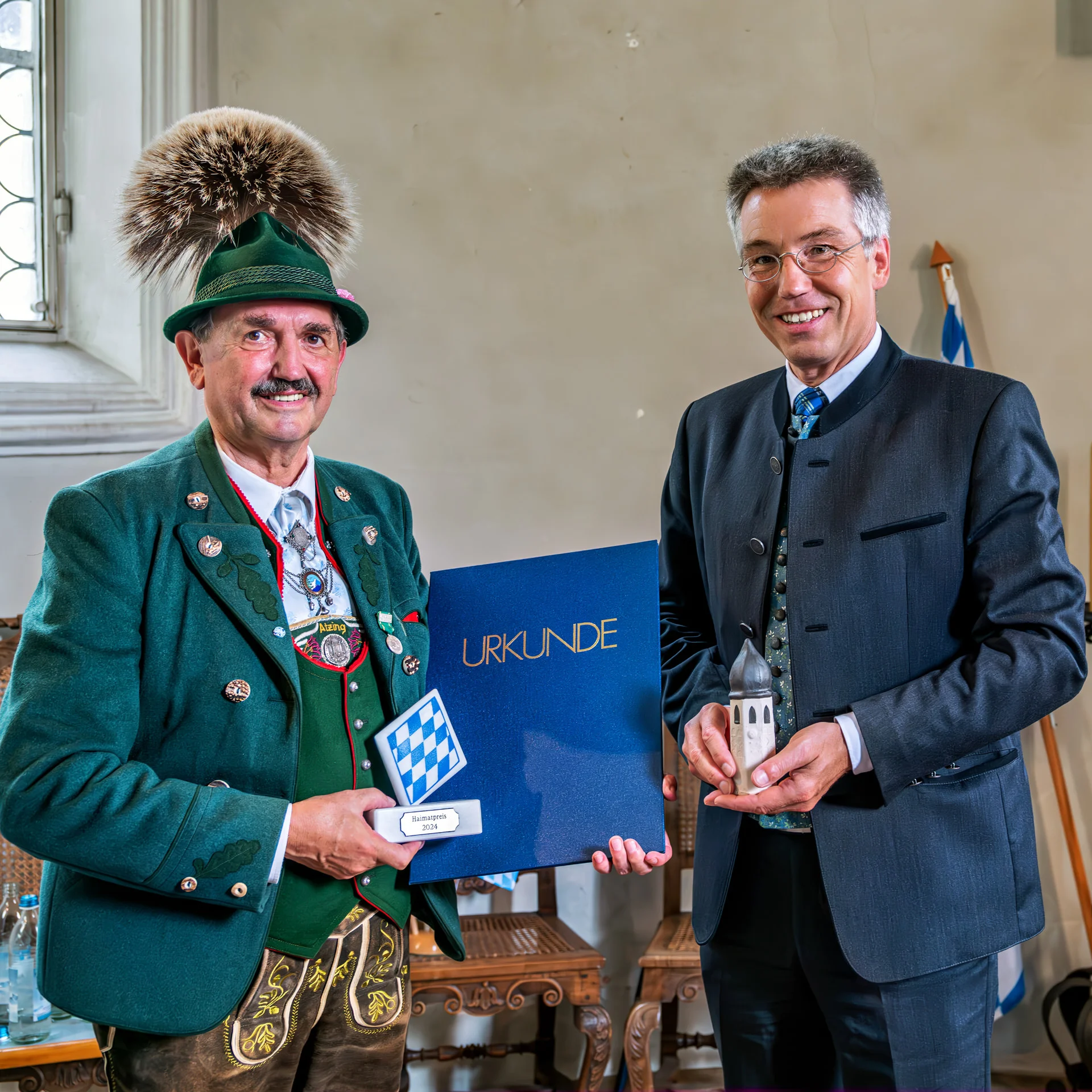 Glückwünsche von Landrat Otto Lederer