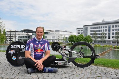 Lausitzring als Trainingsstation für Weltrekordversuch über 1.000 km nonstop mit dem Handbike 