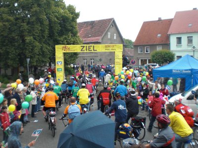 Foto zur Meldung: Prignitz-Tour-Empfang in Bad Wilsnack