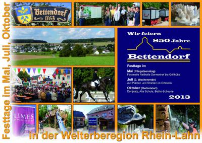 Events und Veranstaltungen 2013 in der Region zwischen Rhein und Lahn  