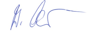 Unterschrift BM