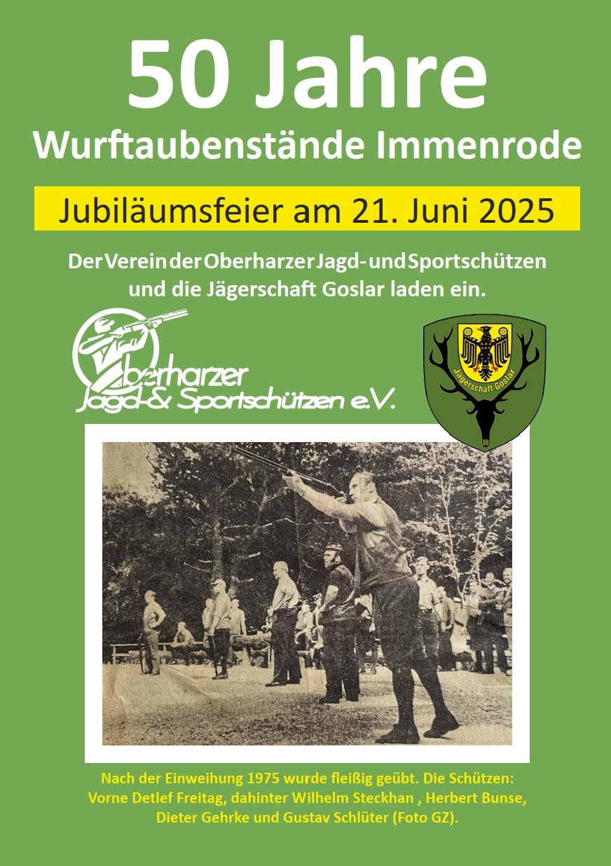 Flyer Schiessstand Immenrode