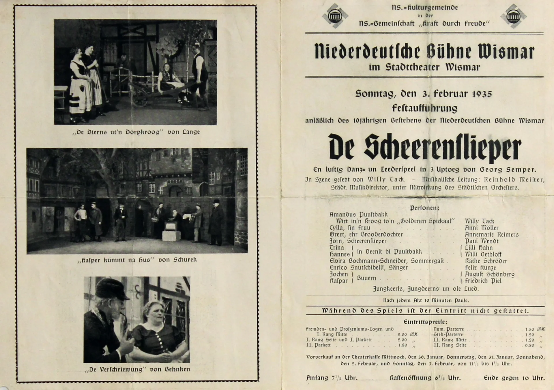 Plakat Scherenschlieper