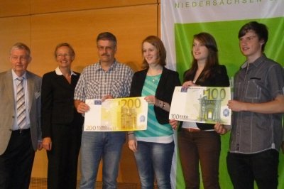 Tischtennis-Abteilung: 2. Platz bei &quot;Verein des Jahres&quot; (Bild vergrößern)