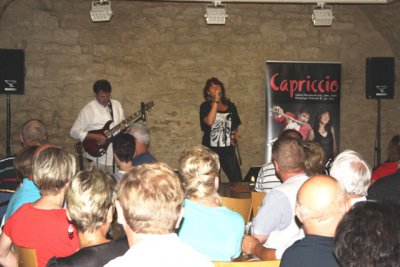 Capriccio begeisterte auch im Burgkeller (Bild vergrößern)