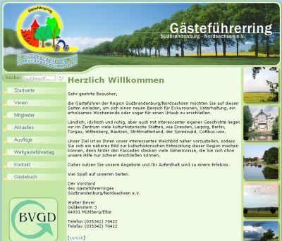 Gästeführerring Südbrandenburg - Nordsachsen mit neuer Homepage – Teilnahme an AZUBI-Projekten (Bild vergr&ouml;&szlig;ern)