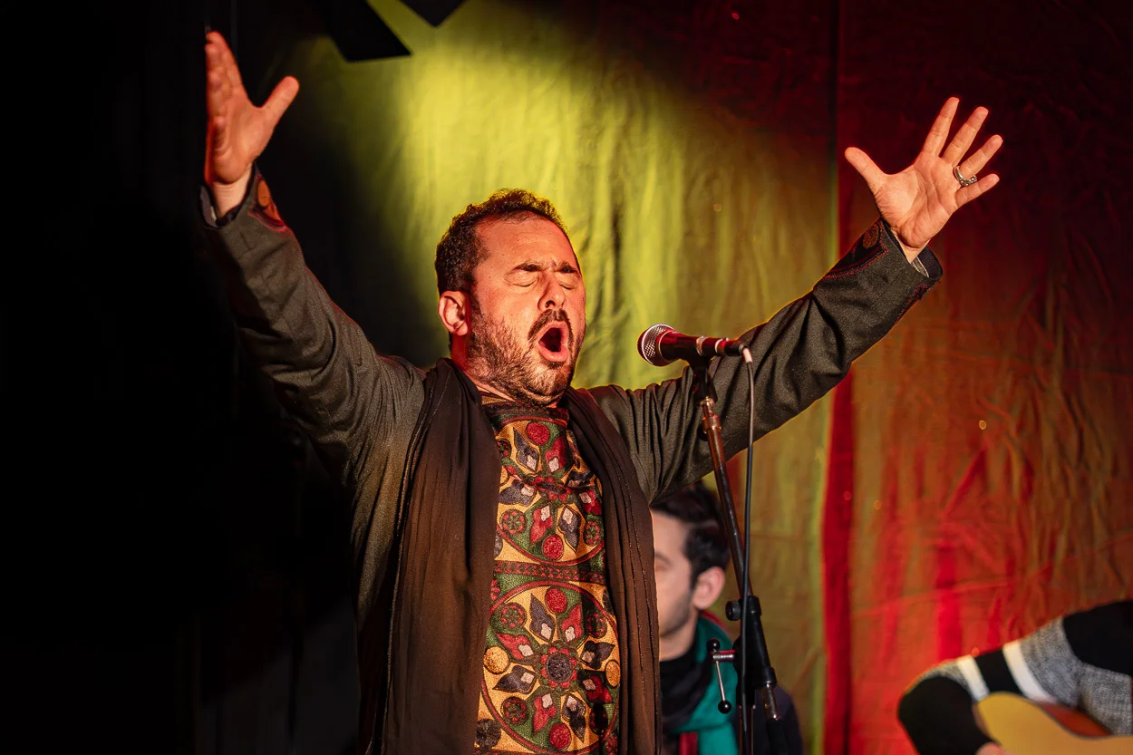 Sänger Zabih Hidayat zog mit seiner Performance die Zuschauer in den Bann © Jens Butz