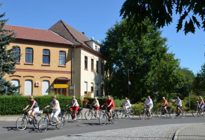 Radsternfahrt: 219 Radler trafen sich in Hörlitz