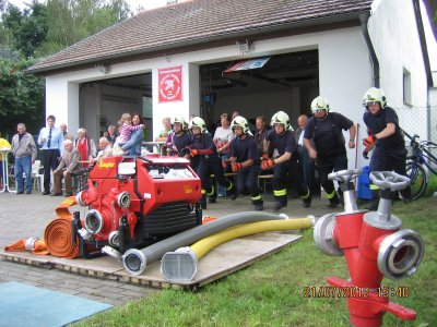 Tag der offenen Tür der Freiwilligen Feuerwehr Trechwitz (Bild vergrößern)