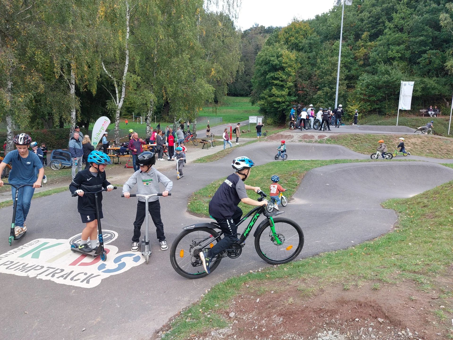 Pumptrack und MTB-Trail in Sontra