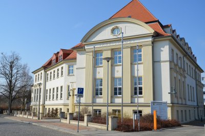 Brandschutz und behindertengerechter Zugang für Kreishaus in Senftenberg (Bild vergrößern)