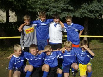 2. Platz beim Fußballturnier der Klassen 5/6 am  19. September 2012 in Elsterwerda (Bild vergr&ouml;&szlig;ern)