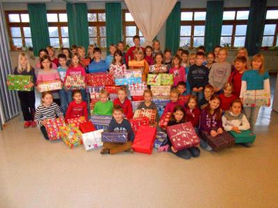 Foto zur Meldung: Humedica – Geschenke mit Herz für Kinder in Osteuropa