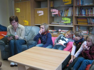 Wir waren dabei - Rekordbeteilung beim 9. Bundesweiten Vorlesetag - Mehr als 40.000 Vorleseaktionen in ganz Deutschland (Bild vergr&ouml;&szlig;ern)