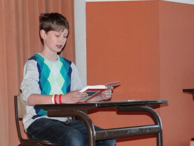 Lesewettbewerb Klasse 3 bis 6 (Bild vergrößern)