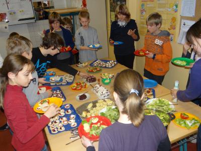 You are what you eat - a project of class 6b (Bild vergrößern)