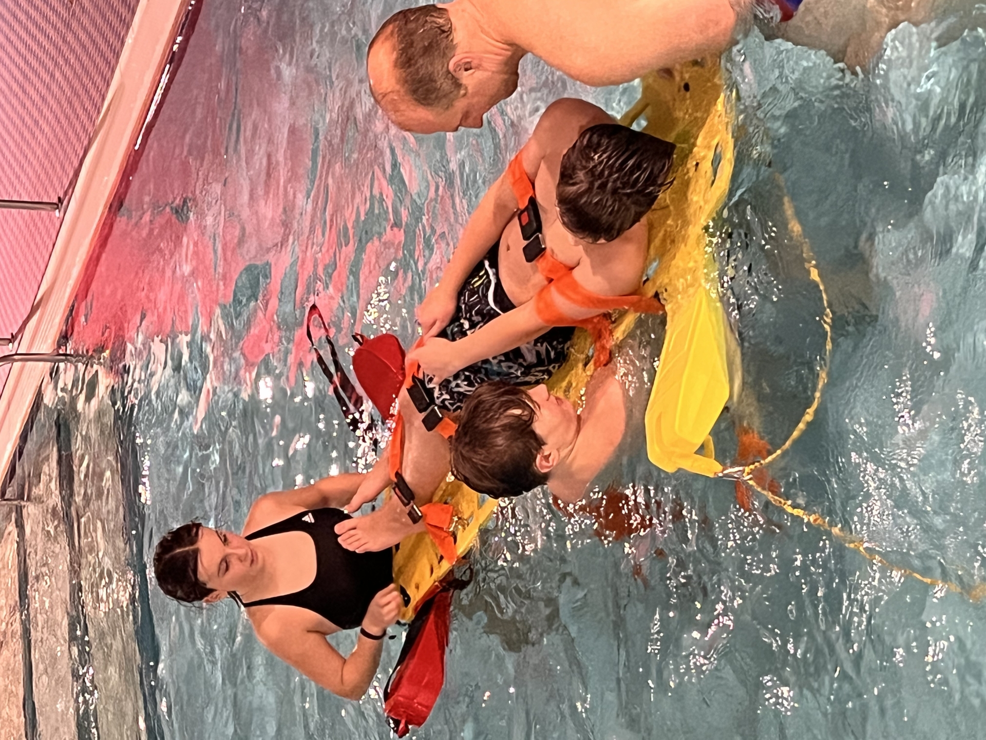Bergung aus dem Wasser