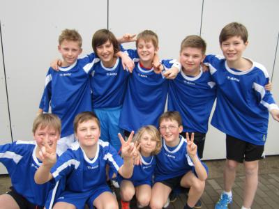 2. Platz beim Regionalfinale im Basketball (Bild vergrößern)
