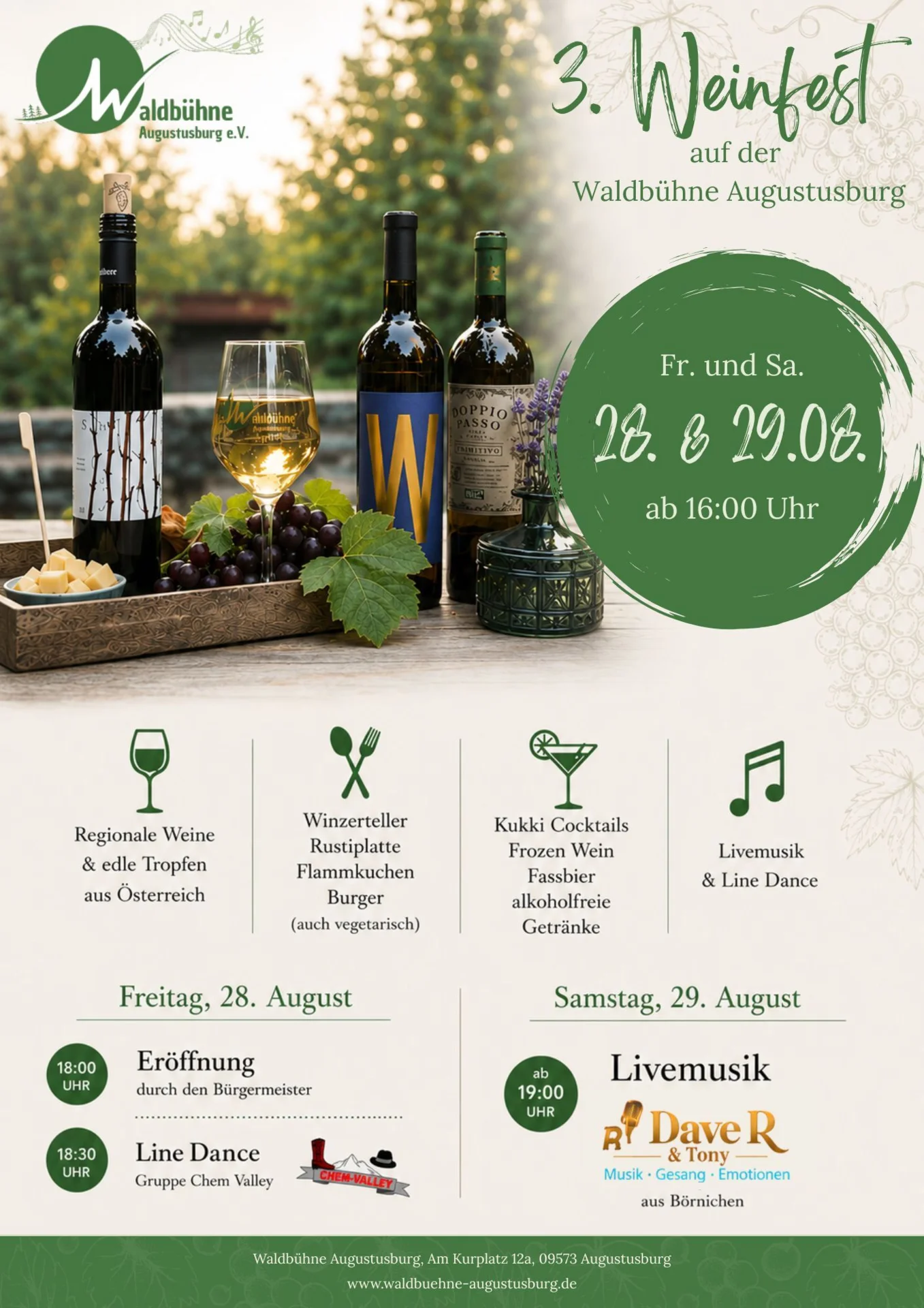 Programm Weinfest 2026