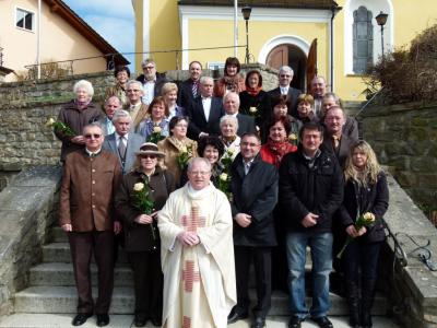 Foto zur Meldung: Ehejubiläum gefeiert in Blaibach