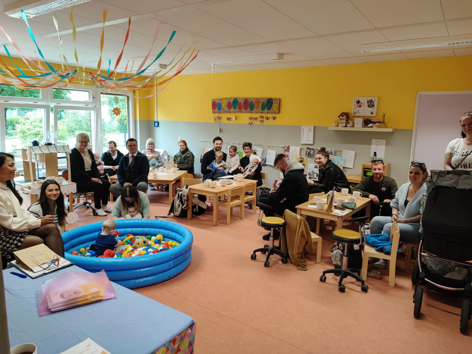 Babybegrüßung in der Kita Spatzennest