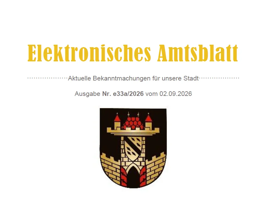 E-Amtsblatt Nr. e33a/2026