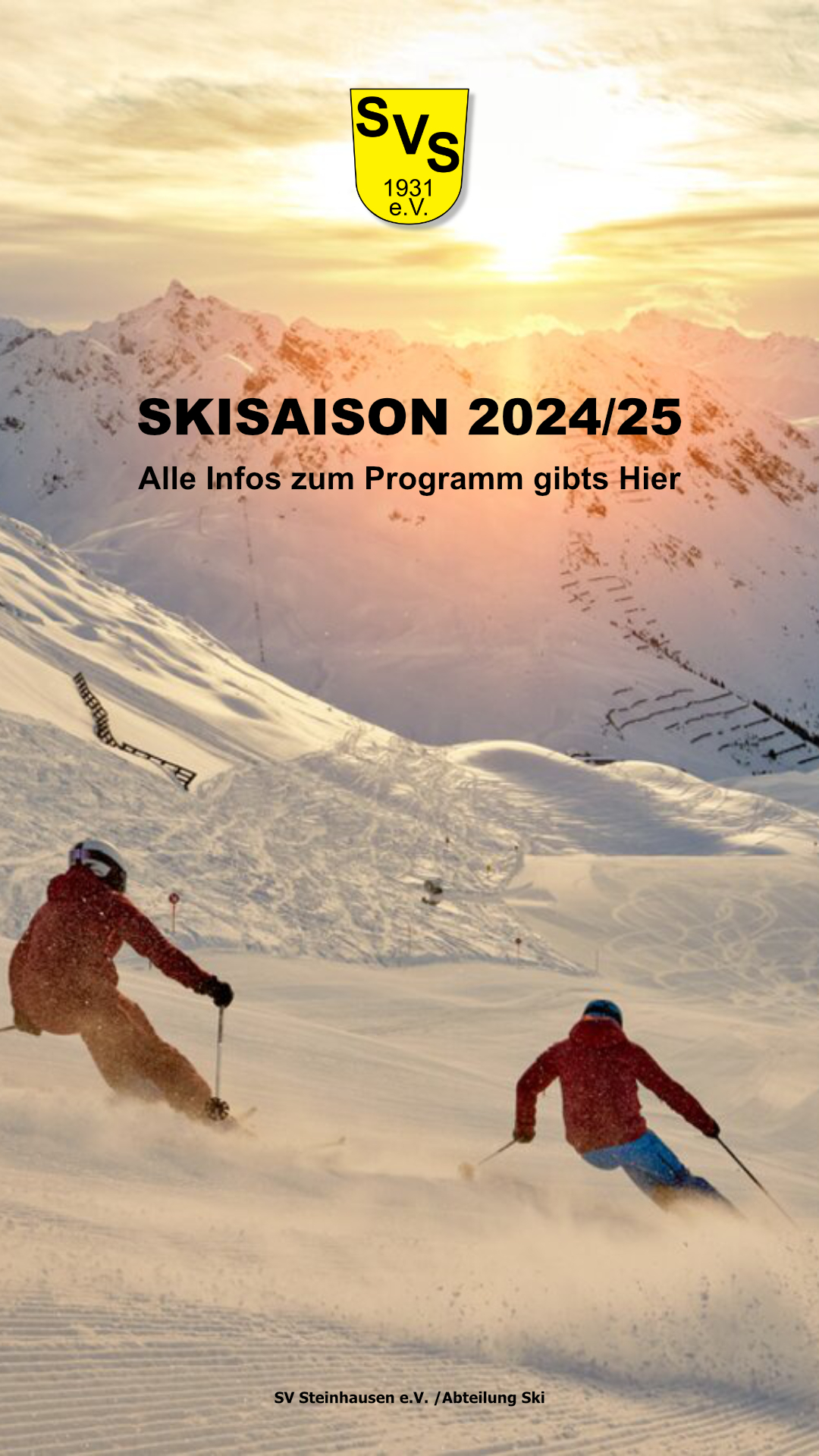 Skiprogramm Info 2024:25