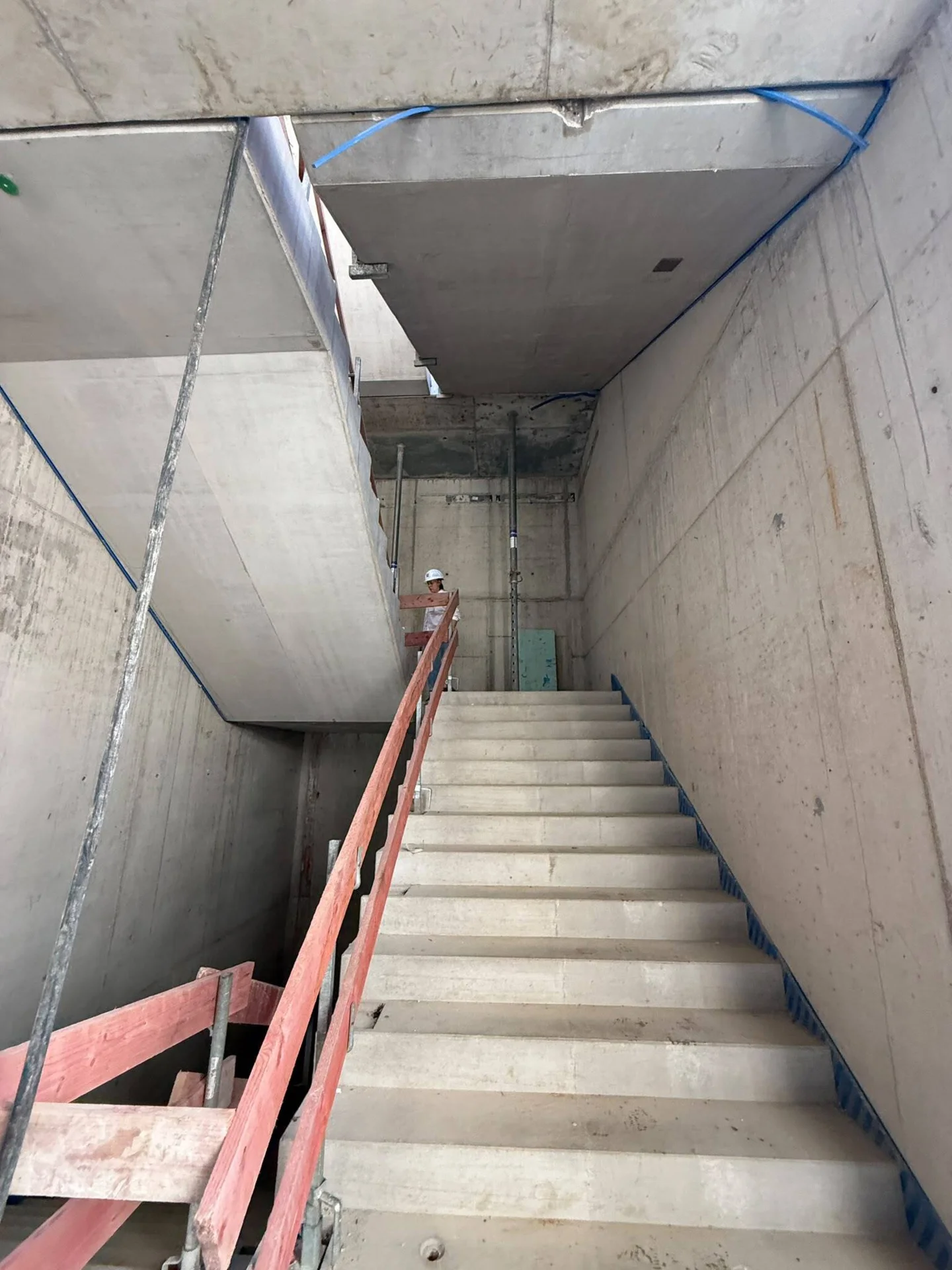Blick ins Treppenhaus