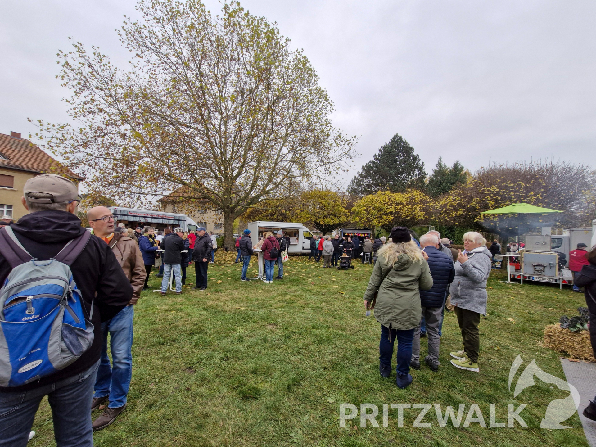 Das Außengelände des Kulturhauses war gut besucht. Foto: Sandra Bels/Stadt Pritzwalk