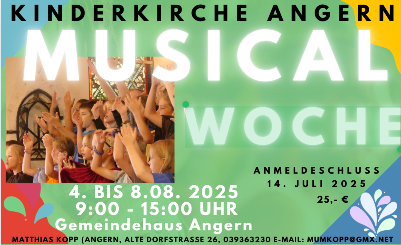 Musicalwoche in Angern