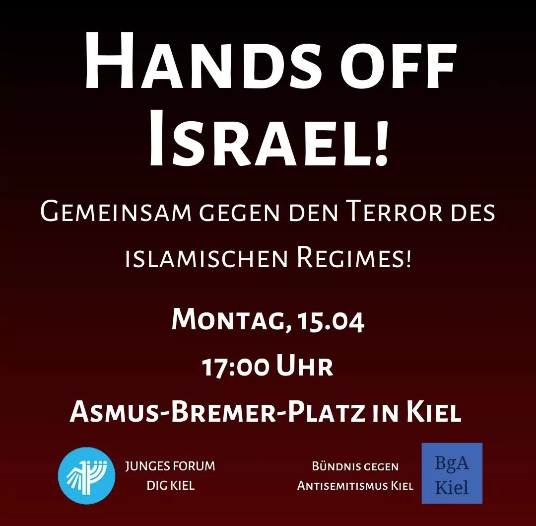 Kundgebung Hands off Israel