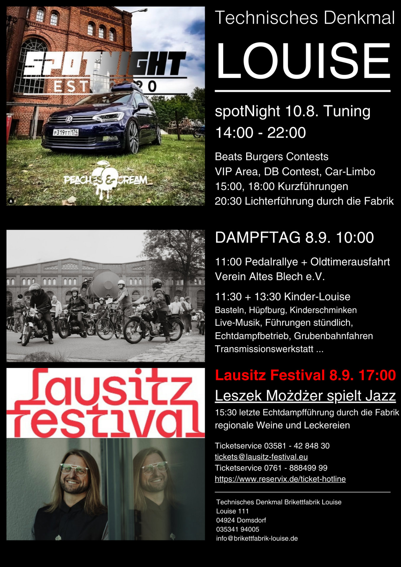 Poster Lausitz Festival DT 2024