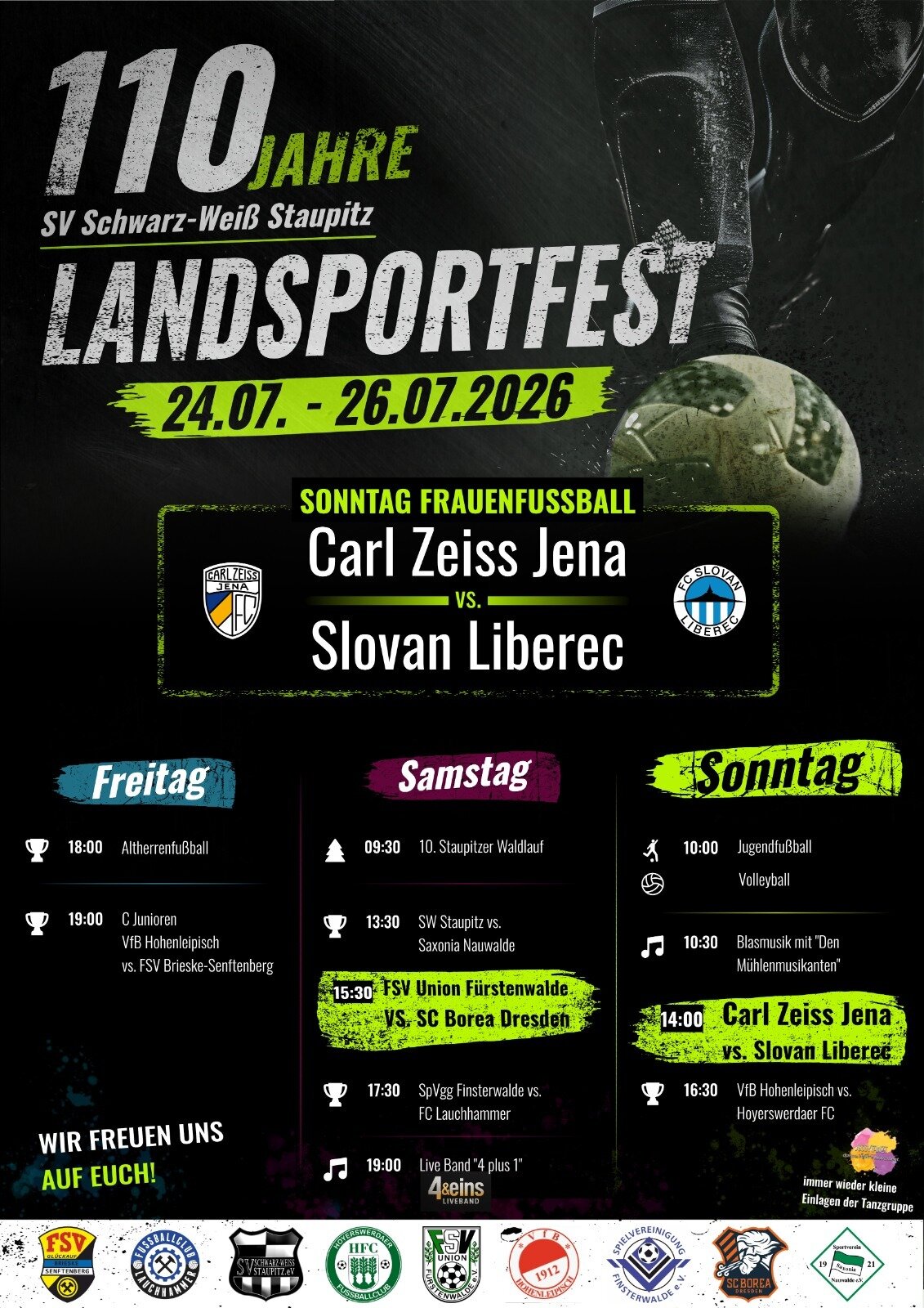 Programm Sportfest 2026