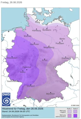 Hitzetrend Freitag