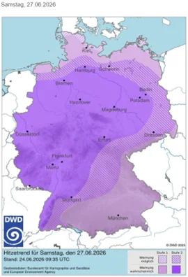 Hitzetrend Samstag