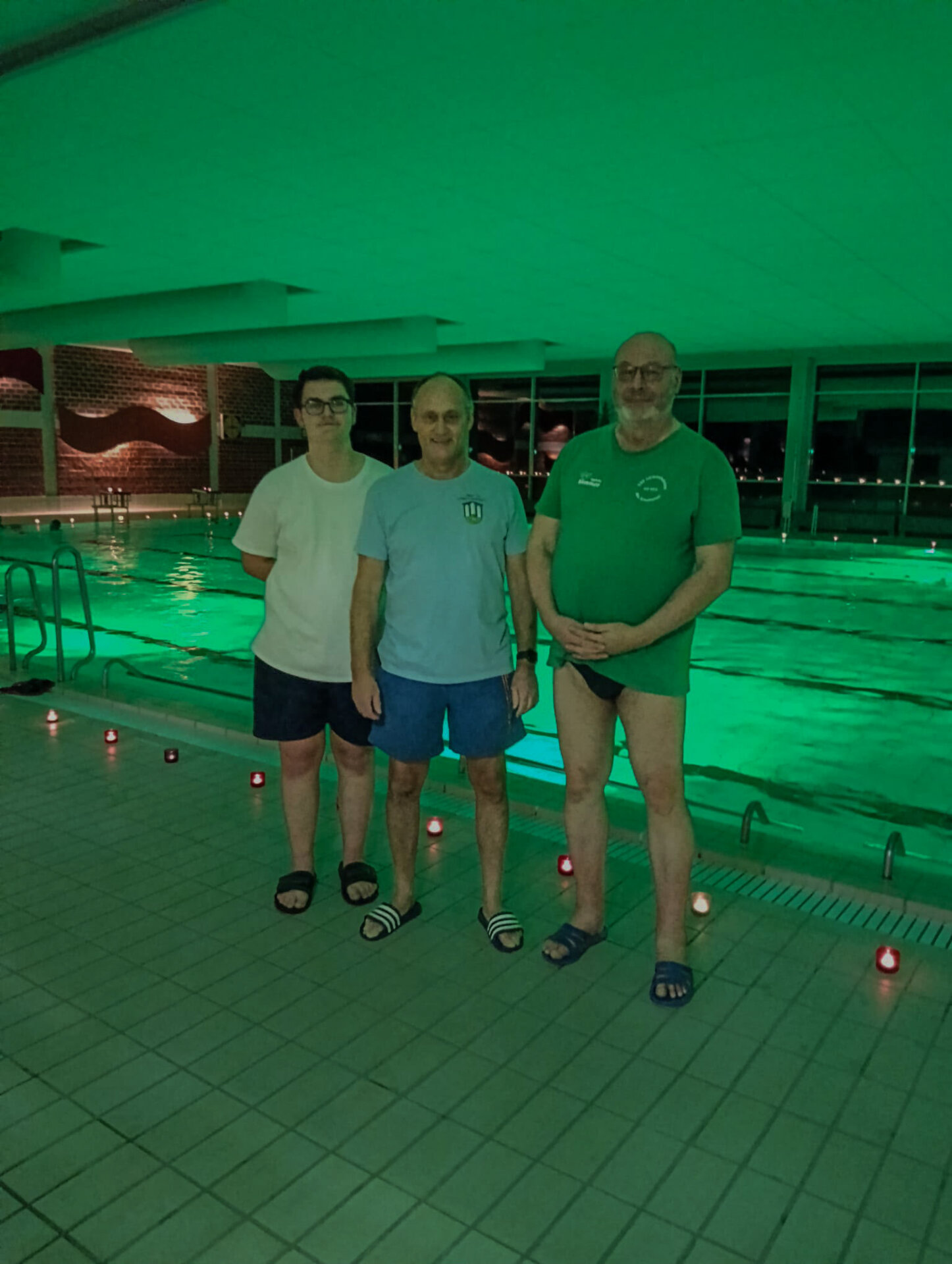 Candlelight Schwimmen