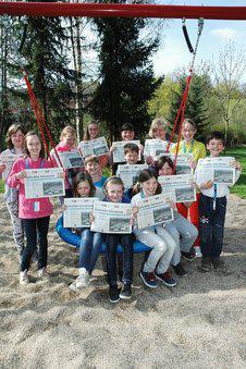 Grundschüler der Börde sind den Nachrichten auf der Spur (Bild vergr&ouml;&szlig;ern)