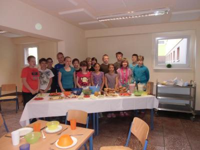 Foto zur Meldung: Klasse Klassenfrühstück