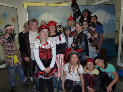 Piratenfest in der Grundschule (Bild vergrößern)