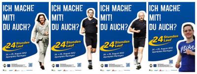 24 Stunden Lauf. Nicht mehr lange ....... (Bild vergrößern)