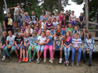 Foto zur Meldung: Kennenlernwoche in der Grund- und Oberschule Schenkenland