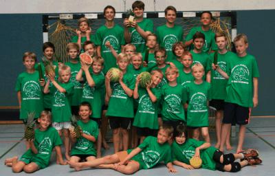 Foto zur Meldung: Bericht vom Handball-Feriencamp der Jungen