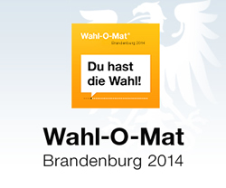 Der erste Wahl-O-Mat für Brandenburg ist online (Bild vergrößern)