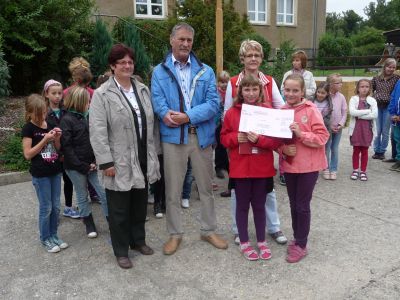 Stadtwerke Potsdam zu Besuch an der Grundschule der Stadt Mühlberg/Elbe (Bild vergr&ouml;&szlig;ern)