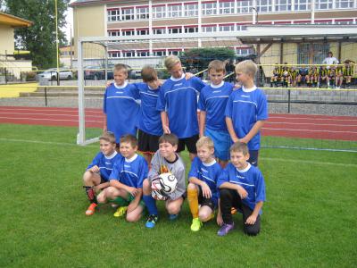 Sieger beim Fußballturnier der Klassen 5/6 am  10. September 2013 in Elsterwerda			 (Bild vergr&ouml;&szlig;ern)
